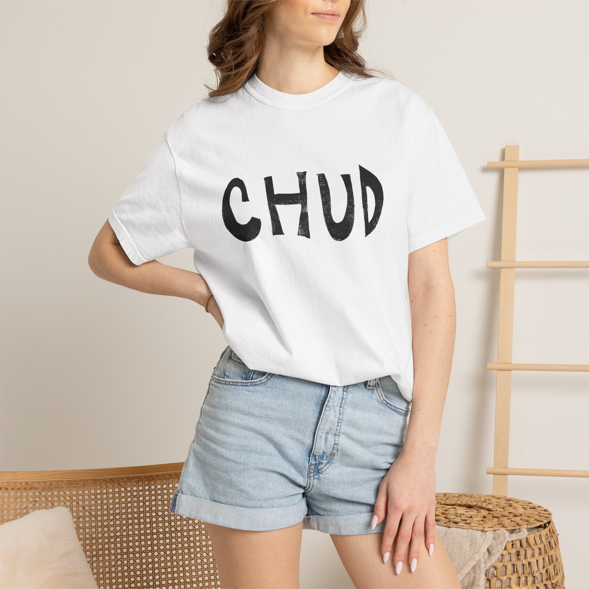 CHUD Graphic T-Shirt — Bold Handwritten Logo Tee